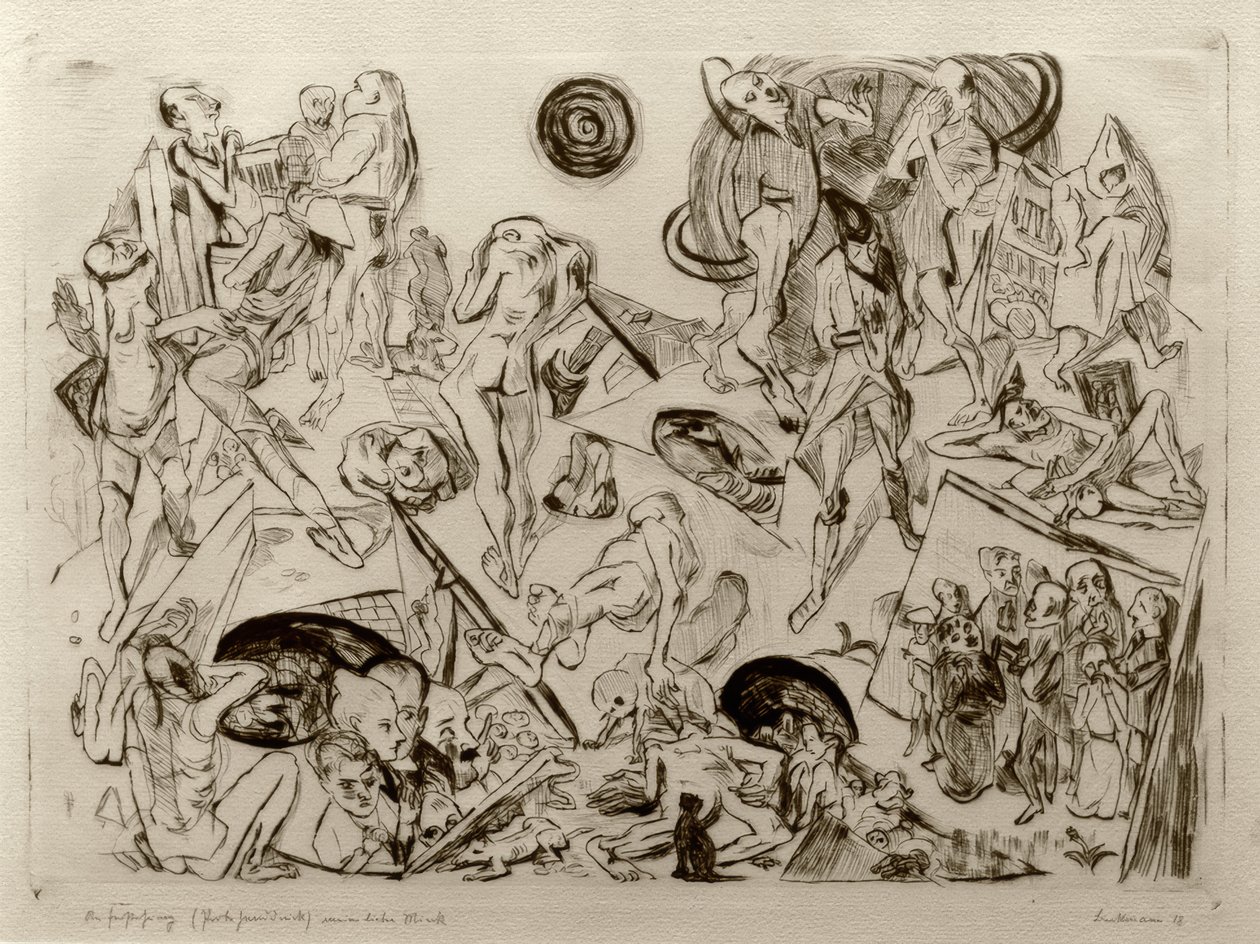 uppståndelse av Max Beckmann