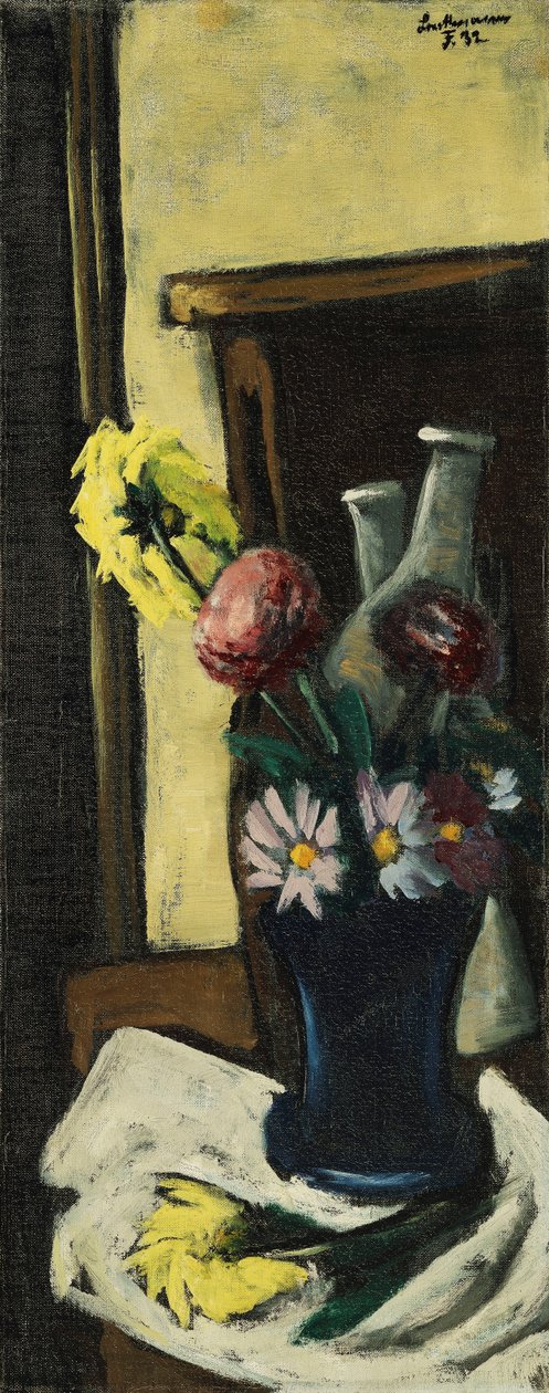 Höstblommor av Max Beckmann