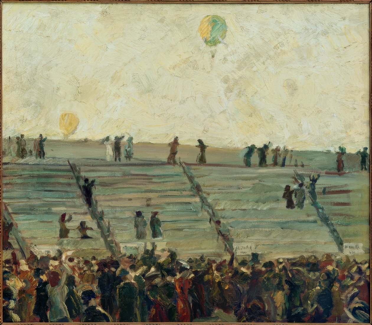 Ballonglopp av Max Beckmann