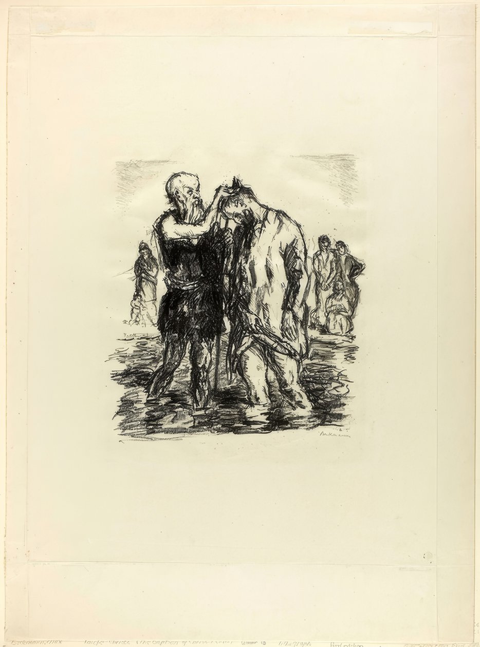 Kristi dop av Max Beckmann