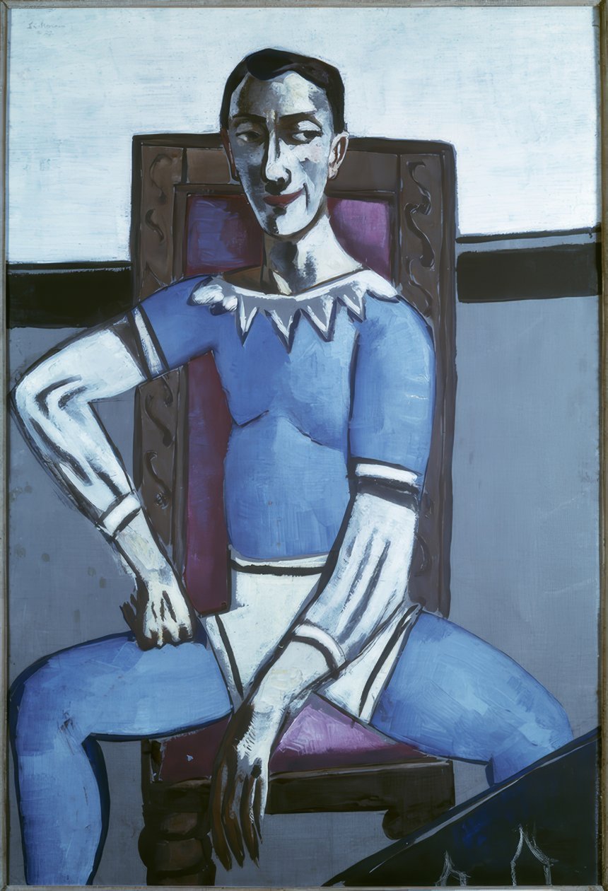 Porträtt av Tseretelli av Max Beckmann