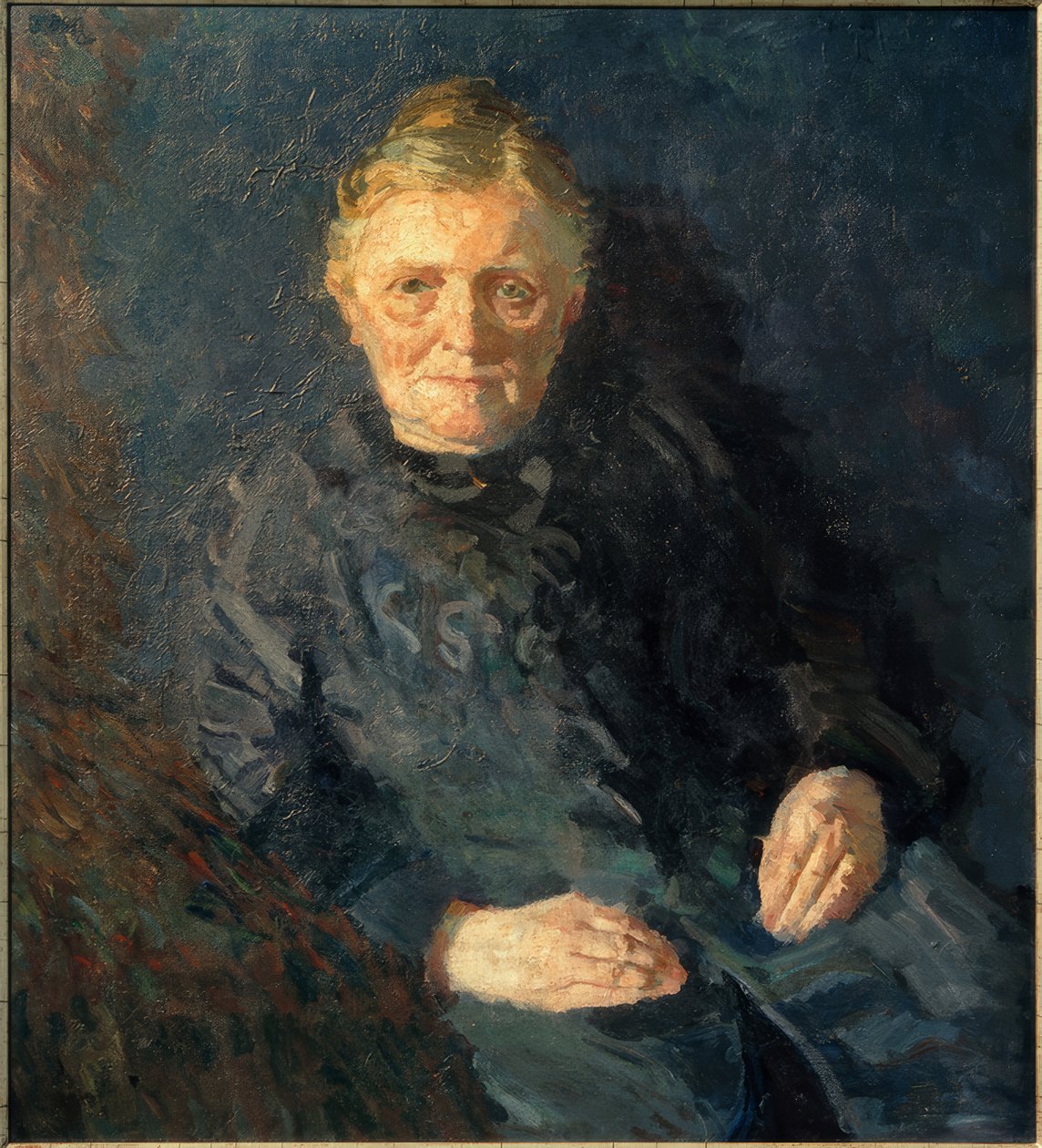 Porträtt av modern av Max Beckmann