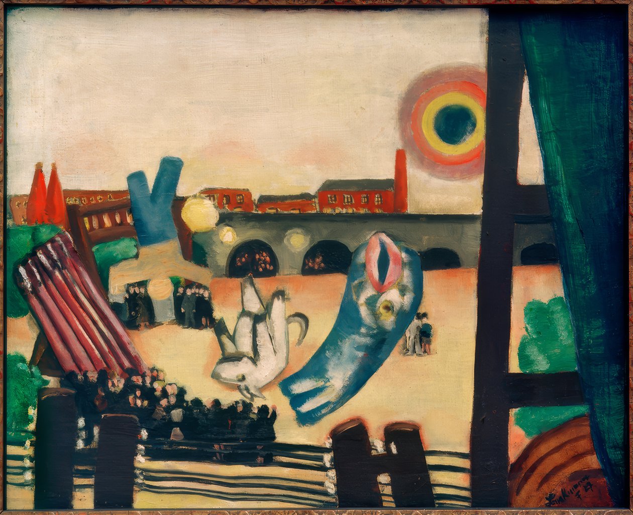 kinesiska fyrverkerier av Max Beckmann