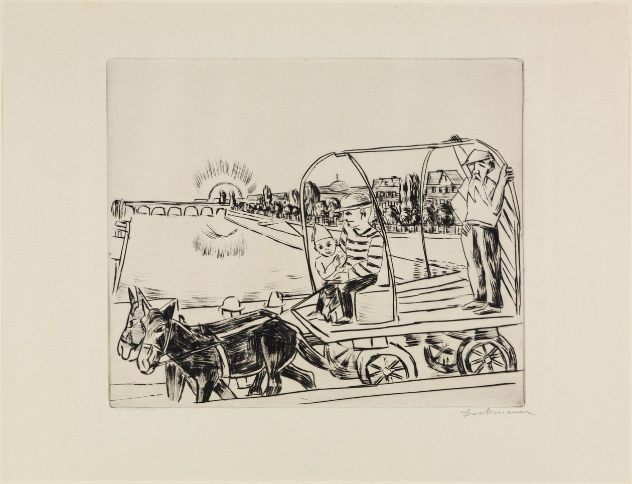 Morgonen av Max Beckmann