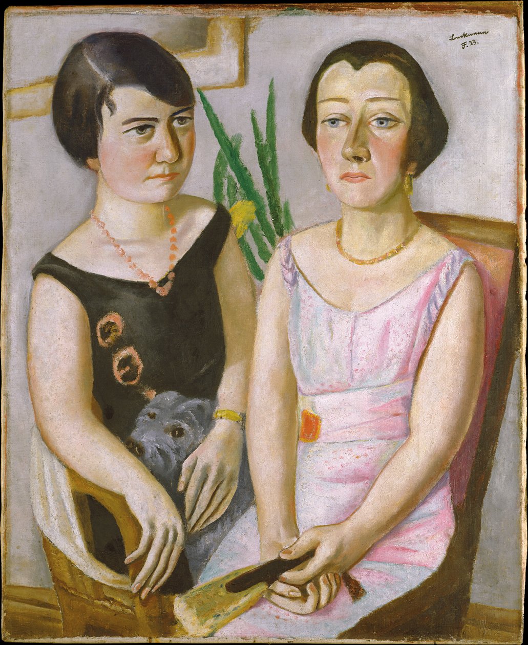 Dubbelporträtt av Max Beckmann