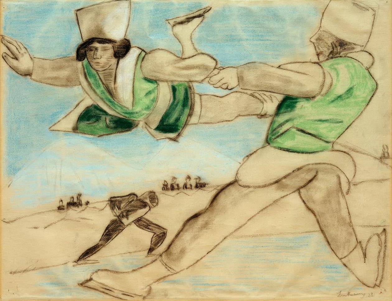 Konståkare II av Max Beckmann