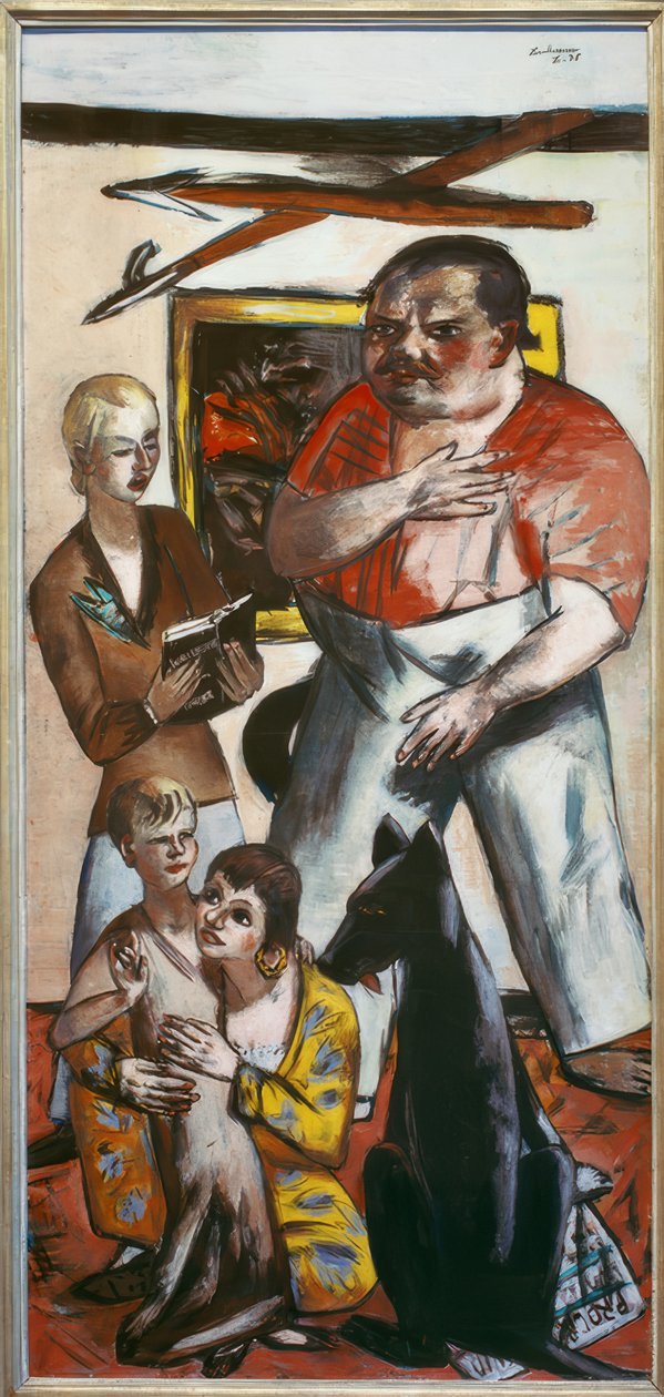 Familjeporträtt George av Max Beckmann