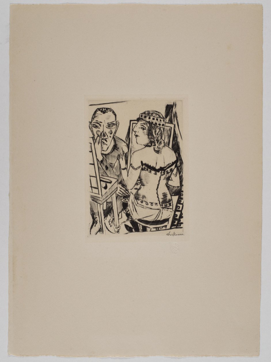 Garderob av Max Beckmann