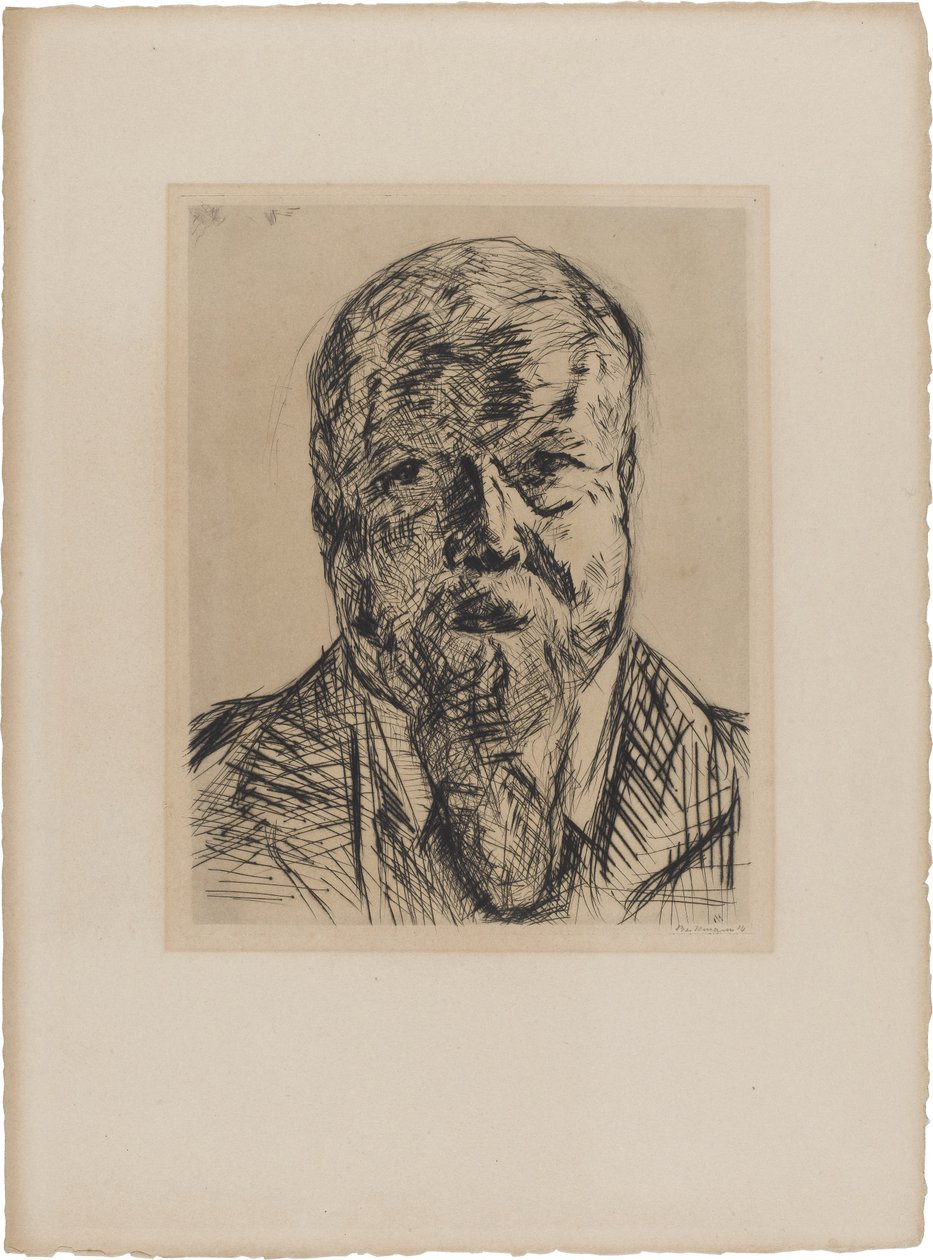 Geheimeråd dr Carl Robert (1850-1922) av Max Beckmann