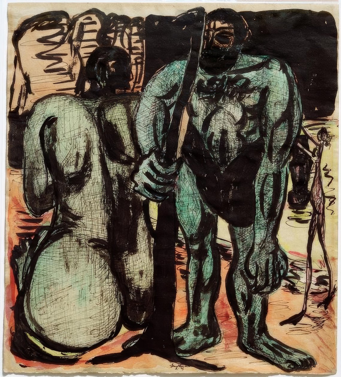 Jättar av Max Beckmann