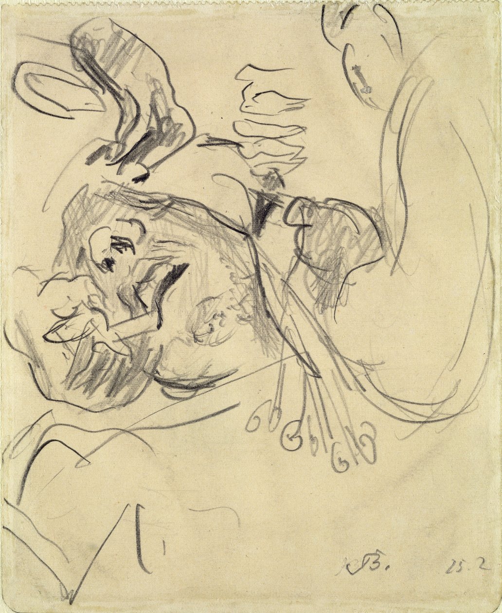 Huvudkirurgisk patient av Max Beckmann