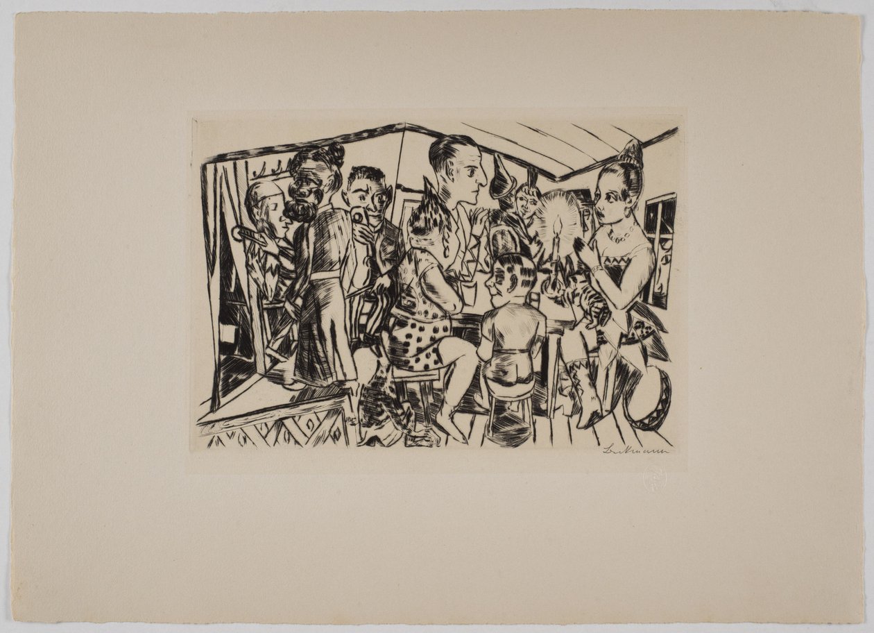 Bakom kulisserna av Max Beckmann