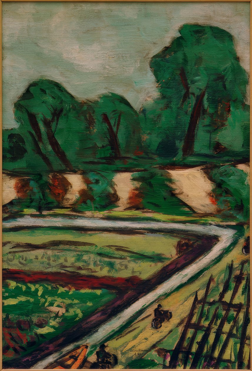 holländsk cykelväg av Max Beckmann
