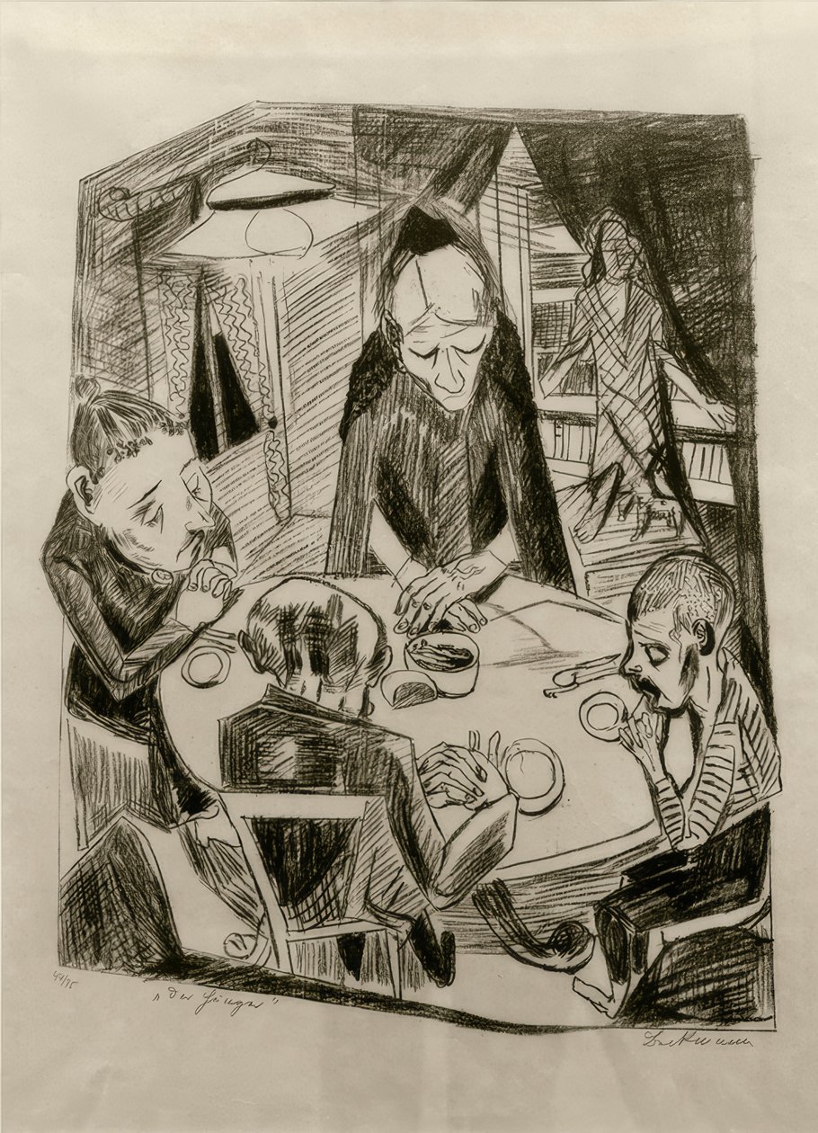 Hunger av Max Beckmann