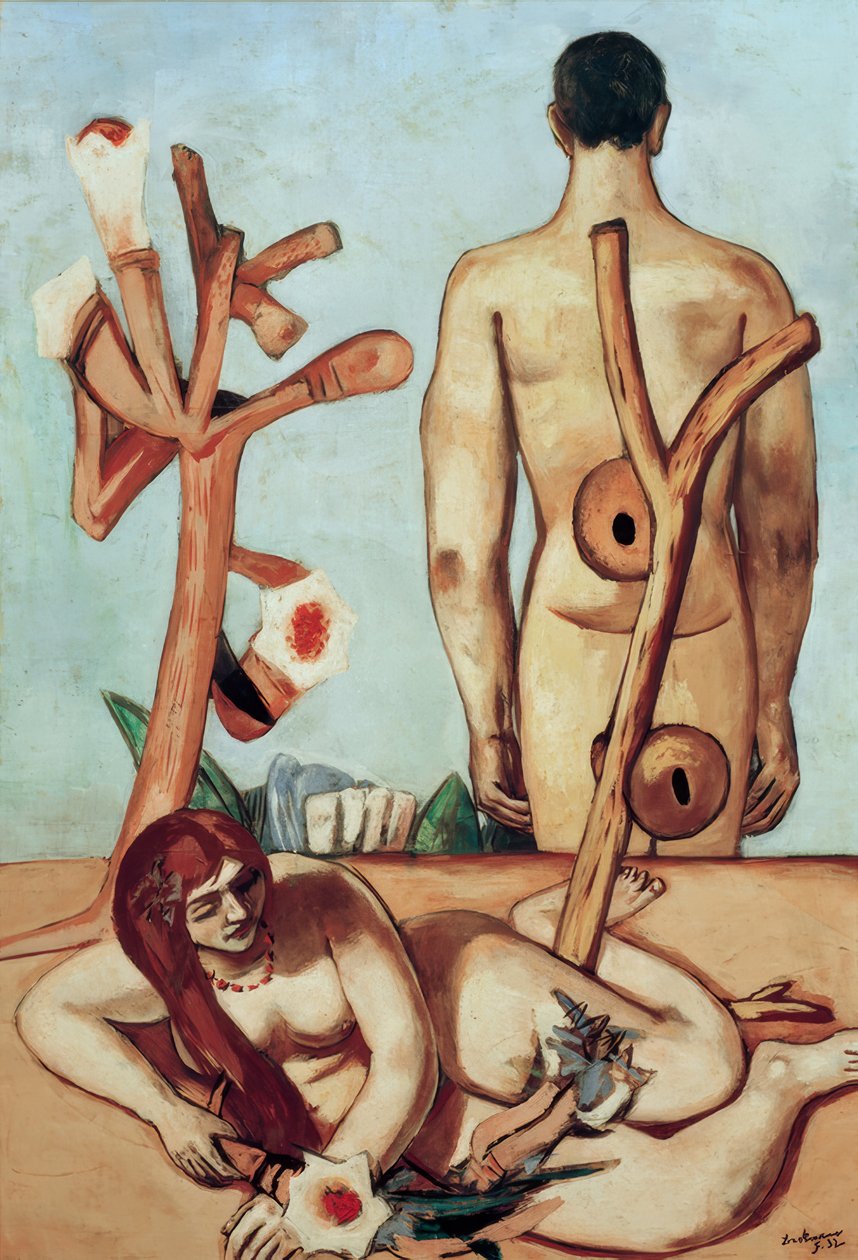 Man och kvinna av Max Beckmann