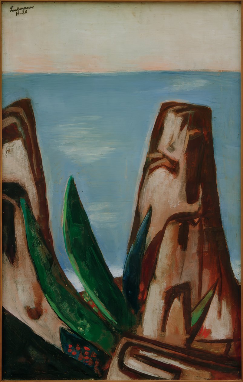 Marin. franska rivieran av Max Beckmann