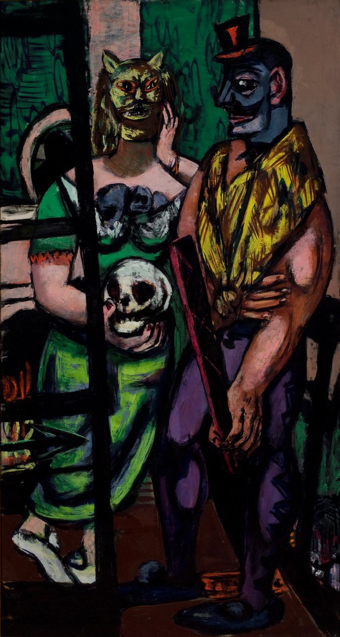 Maskerad av Max Beckmann