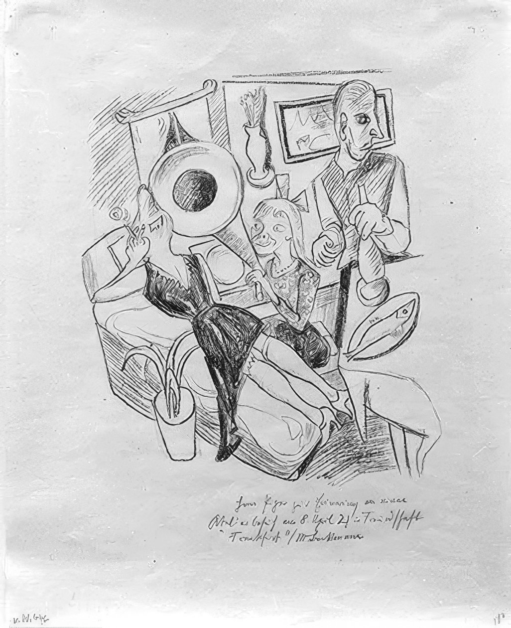 Möblerad av Max Beckmann