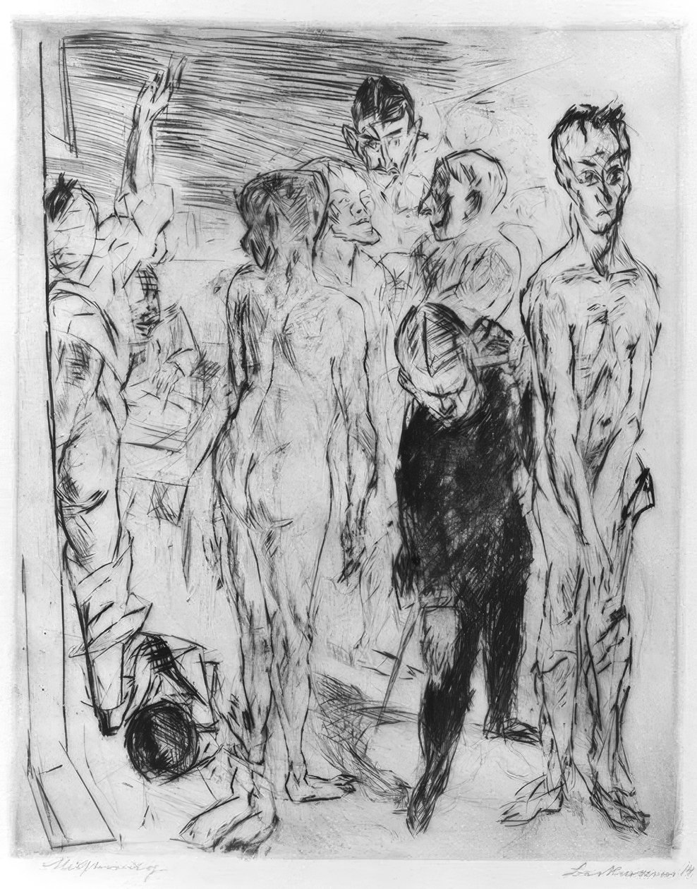 Uppbåda av Max Beckmann