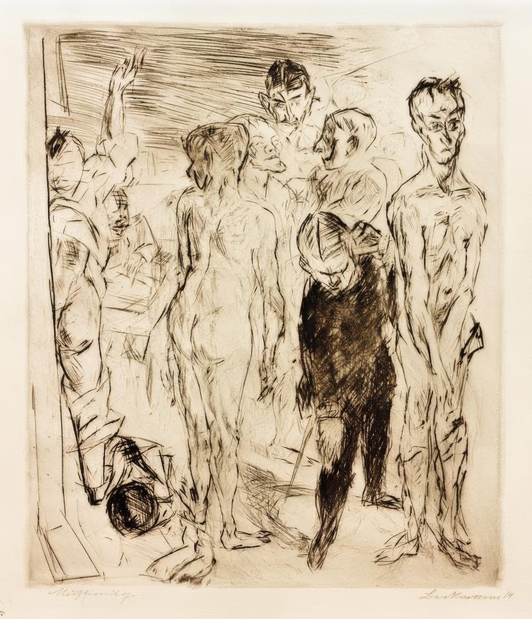 Uppbåda av Max Beckmann