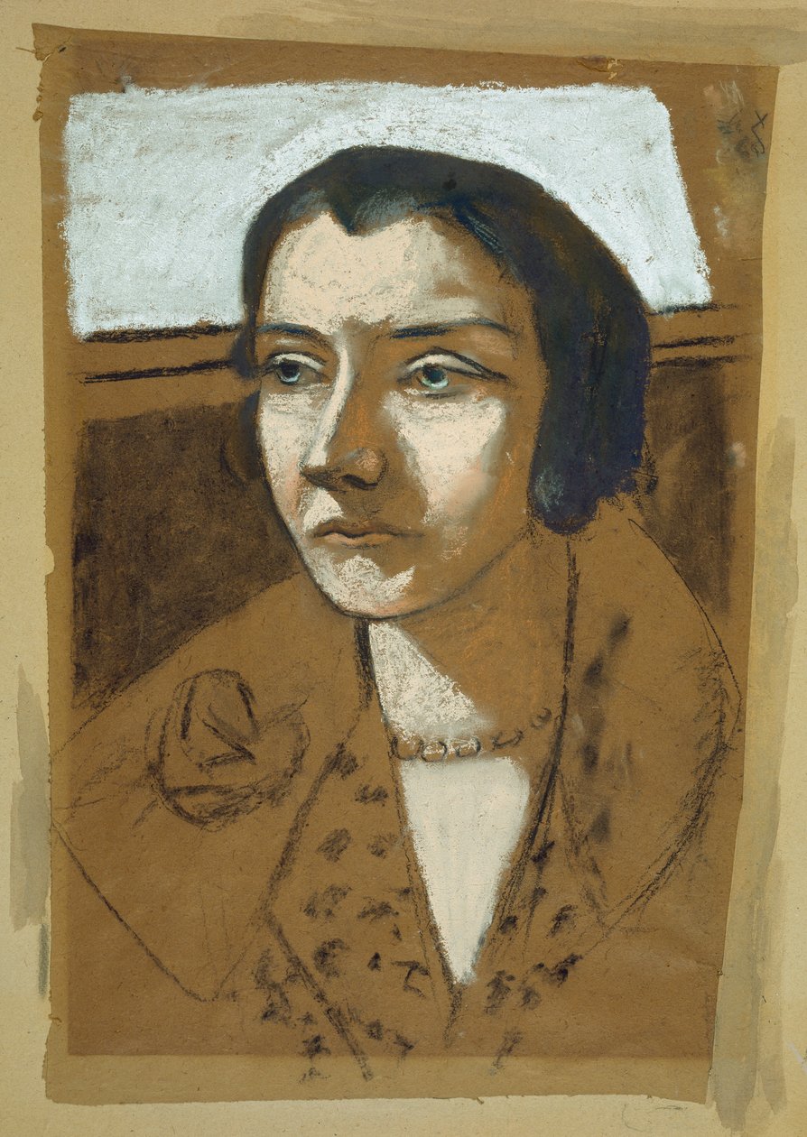 Porträtt av Marie Swarzenski av Max Beckmann