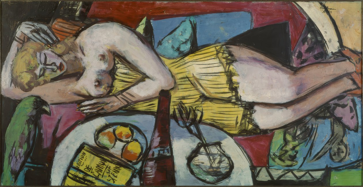 Vilande kvinna (kvinnovärlden) av Max Beckmann