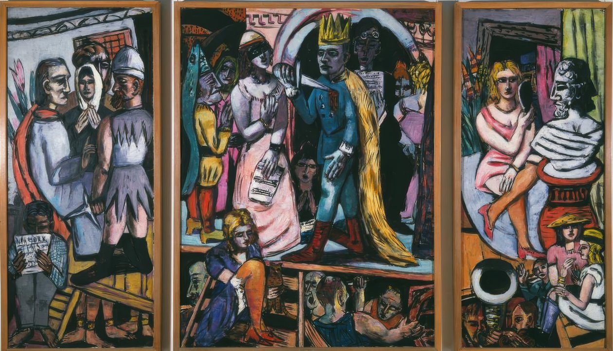 Skådespelare av Max Beckmann