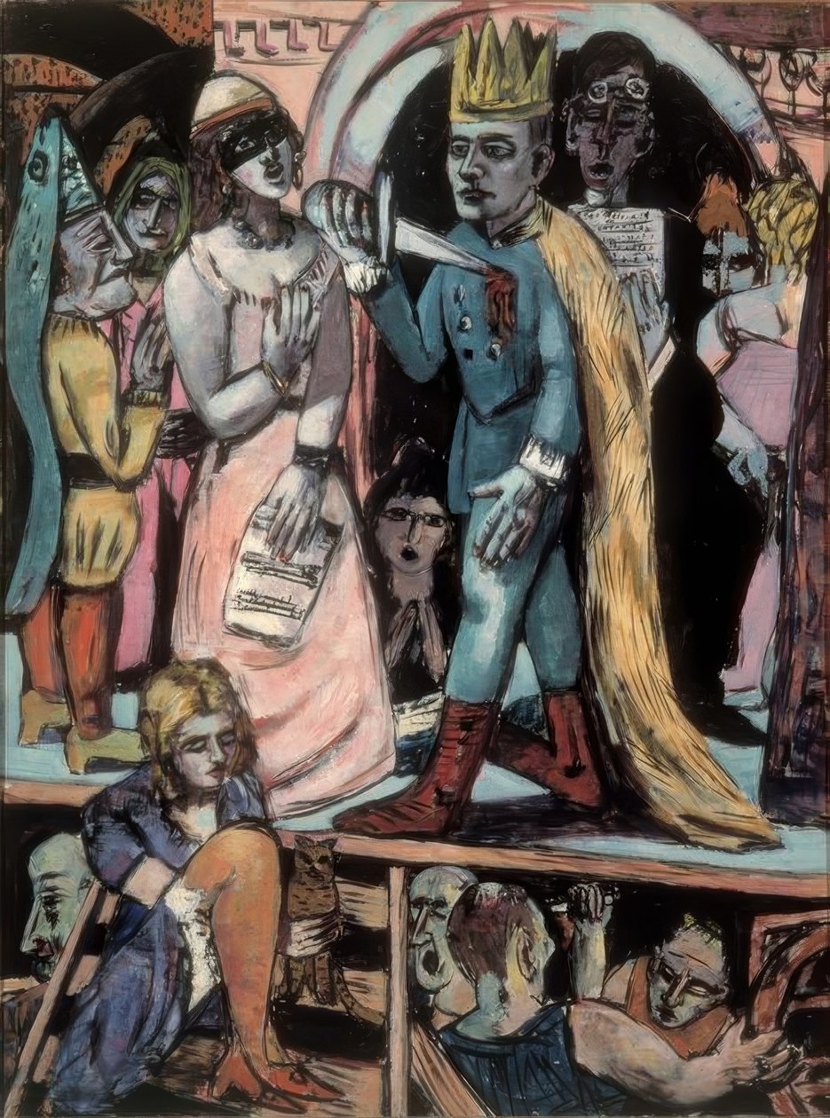 skådespelare av Max Beckmann
