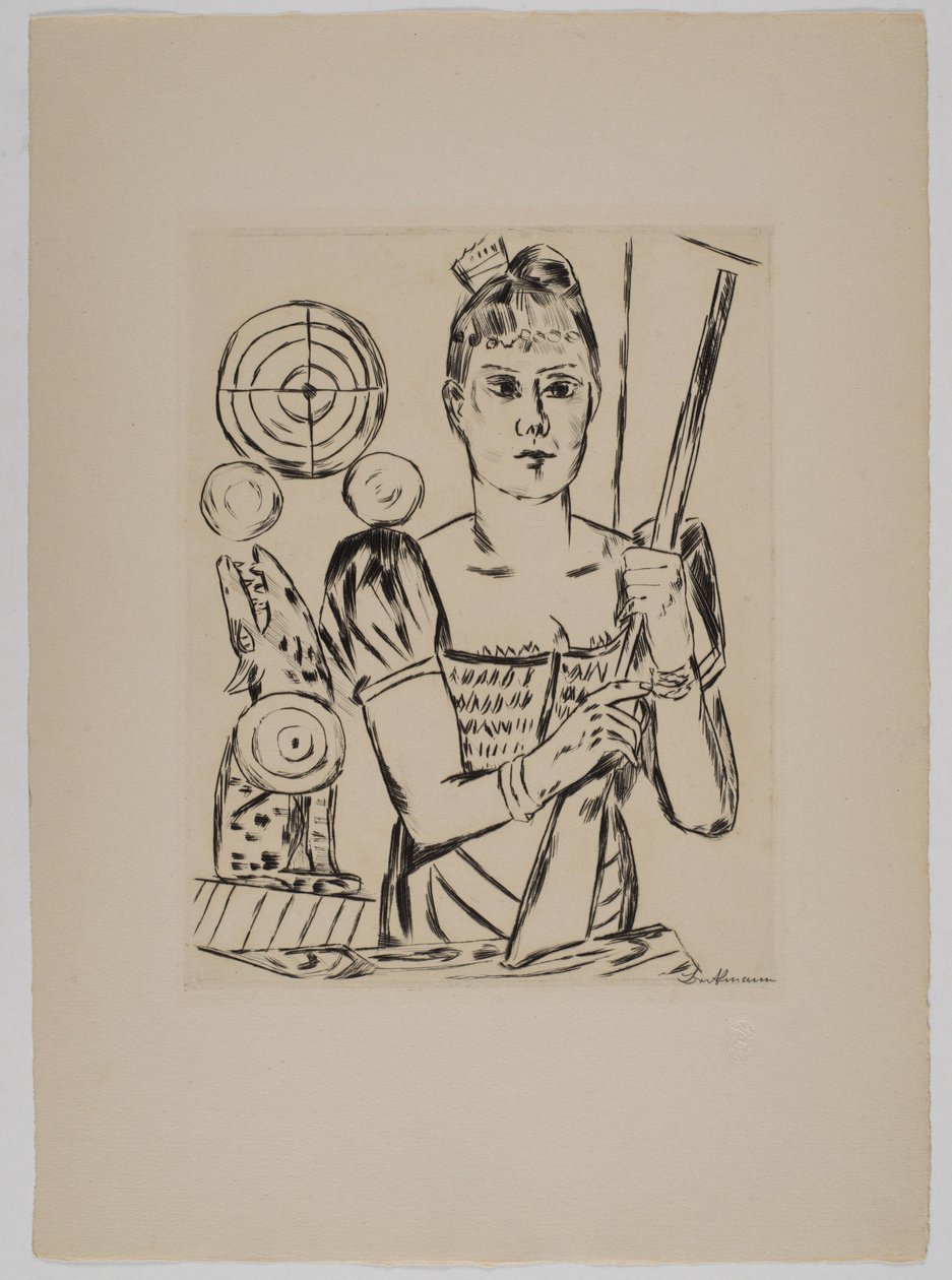 skjutbås av Max Beckmann