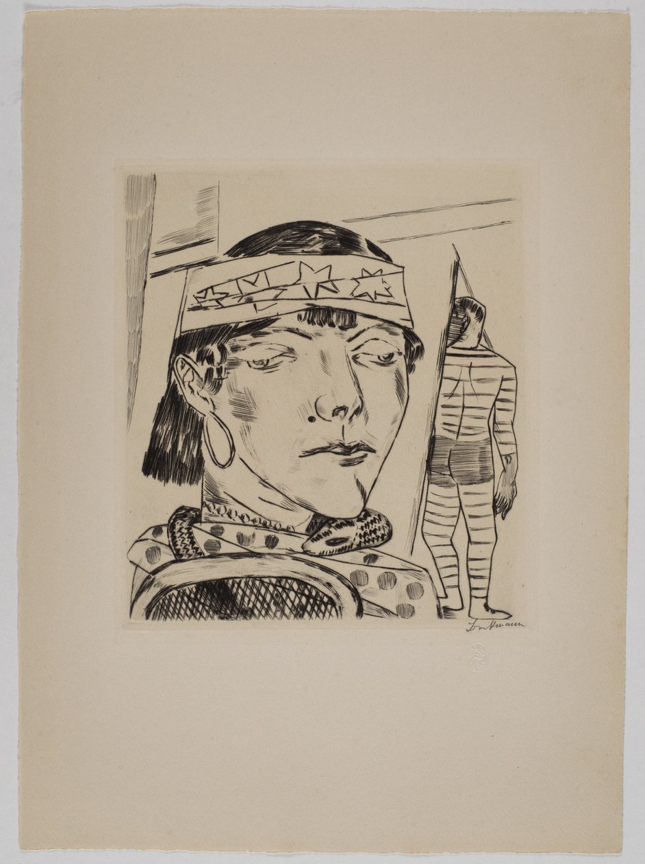 Ormdamen av Max Beckmann