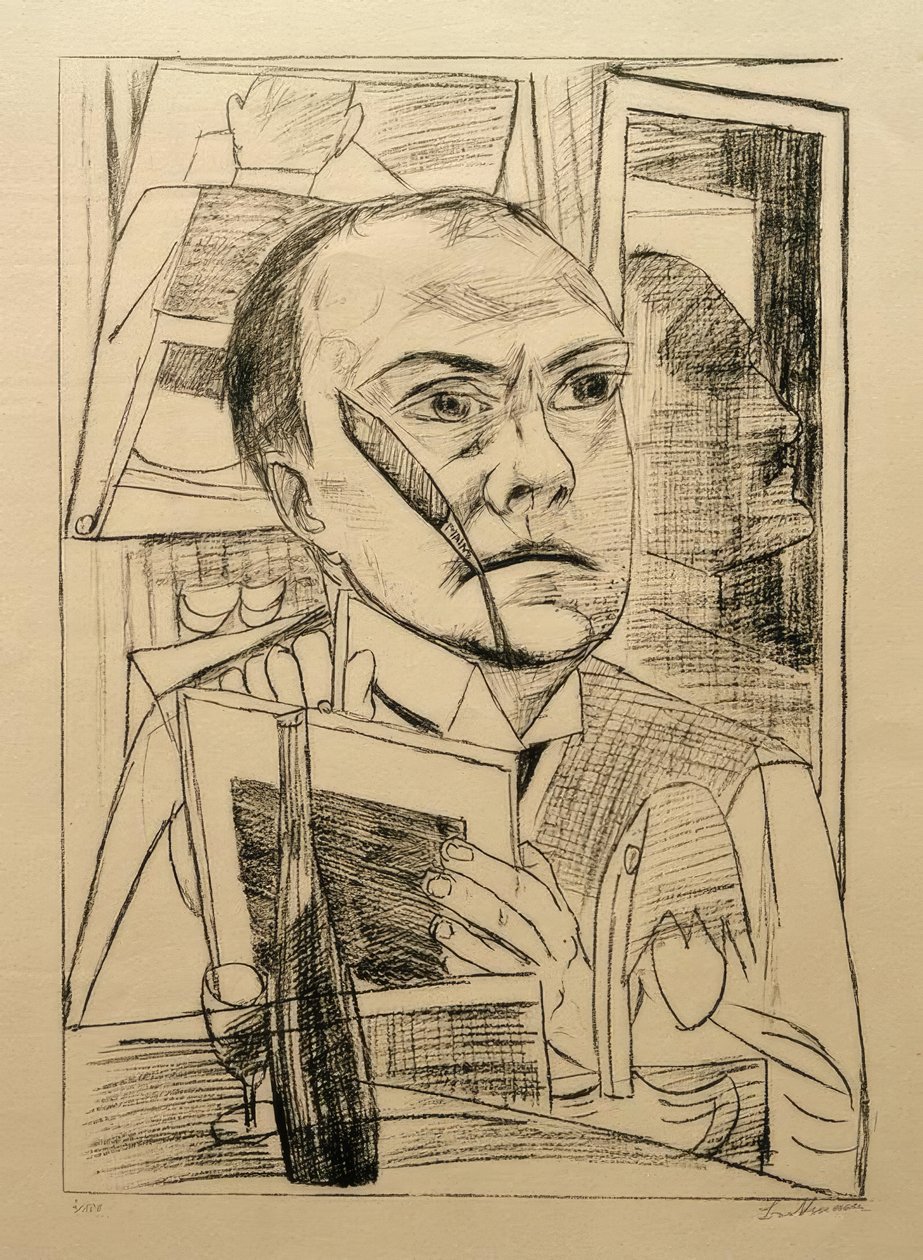 Även på hotellet av Max Beckmann
