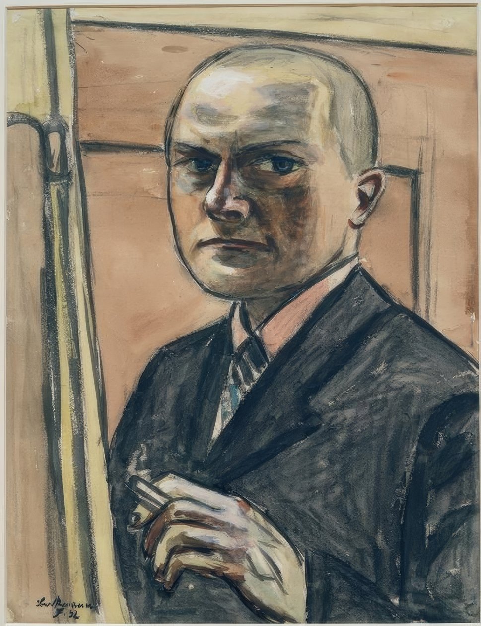 Självporträtt av Max Beckmann