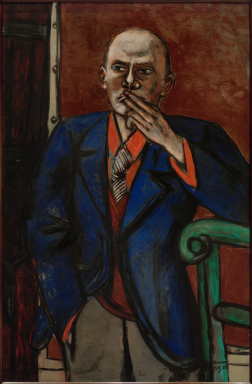 Självporträtt av Max Beckmann
