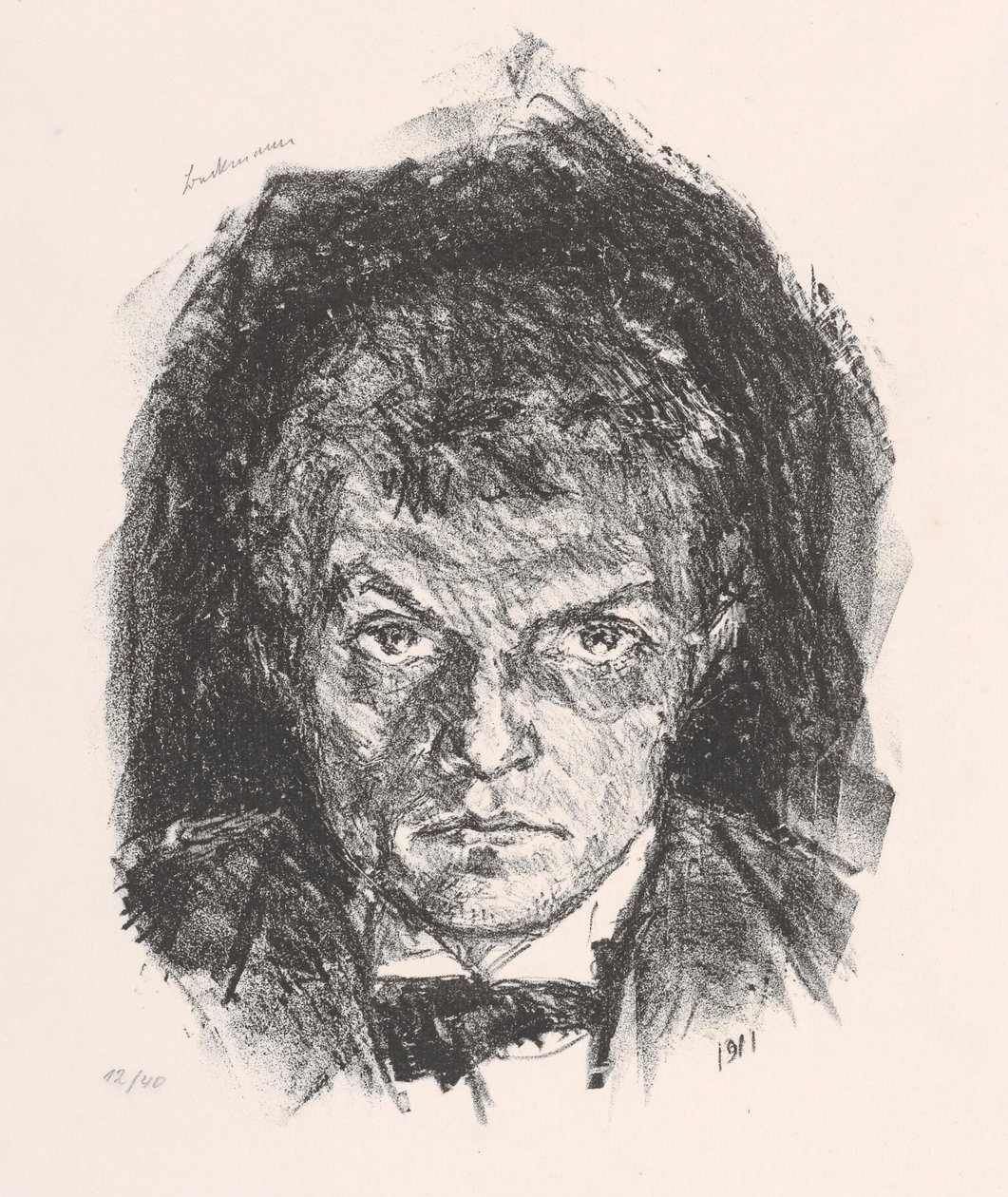 Självporträtt av Max Beckmann