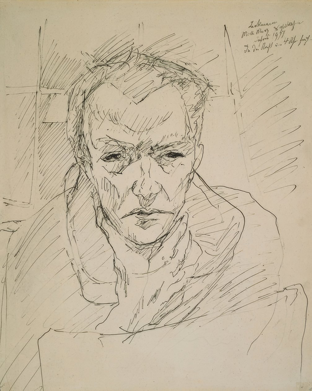 Självporträtt av Max Beckmann