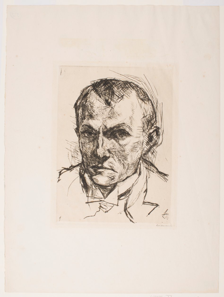 Självporträtt av Max Beckmann