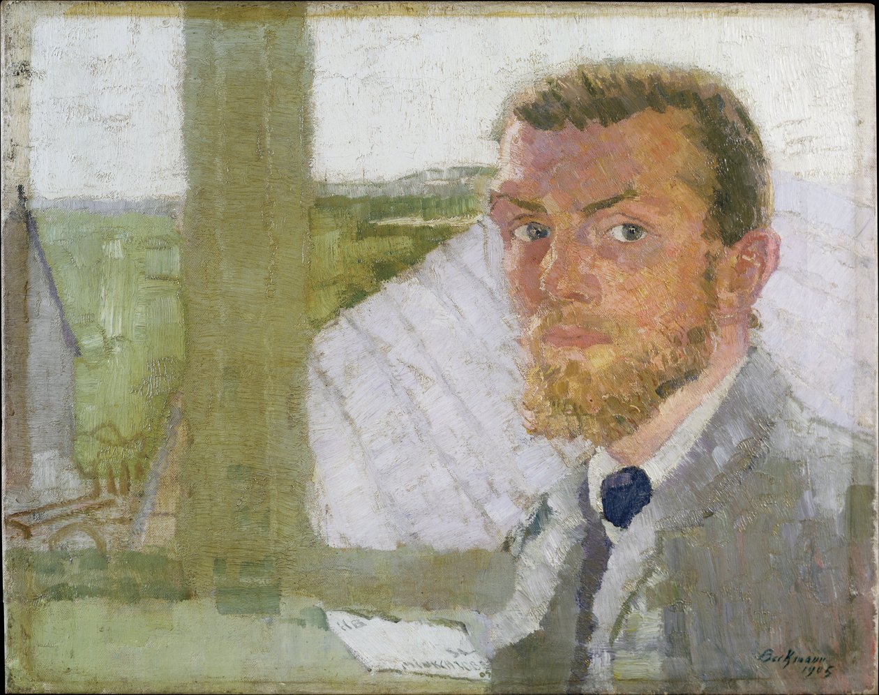 Självporträtt av Max Beckmann
