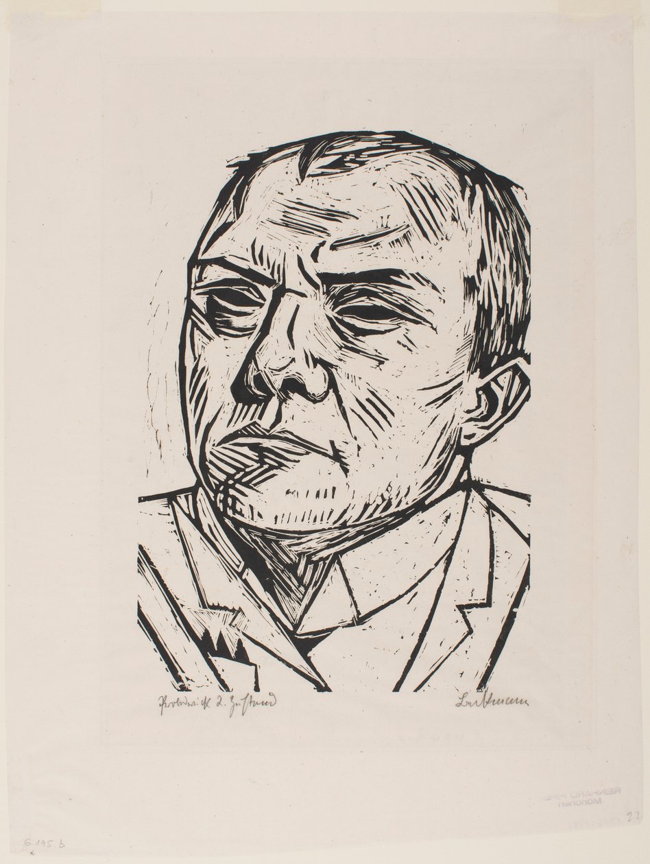 Självporträtt av Max Beckmann