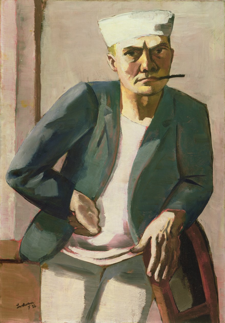 Självporträtt av Max Beckmann