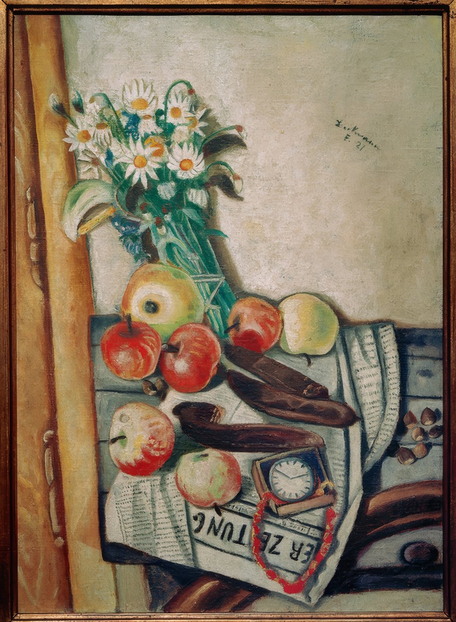 Stilleben med tusenskönor av Max Beckmann