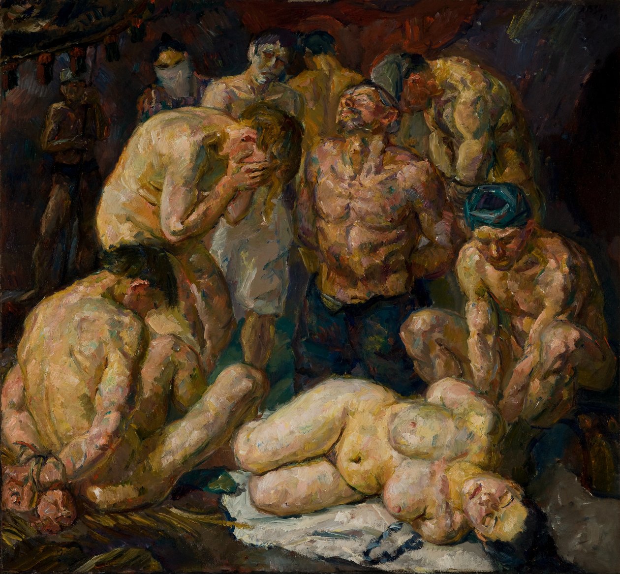 Fångarna av Max Beckmann