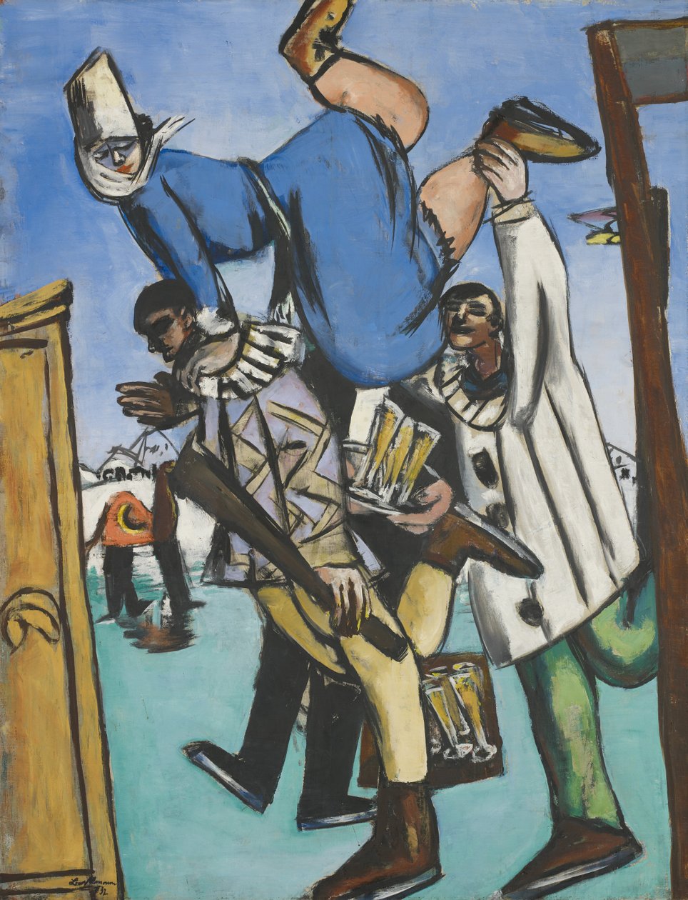 Skatarna av Max Beckmann