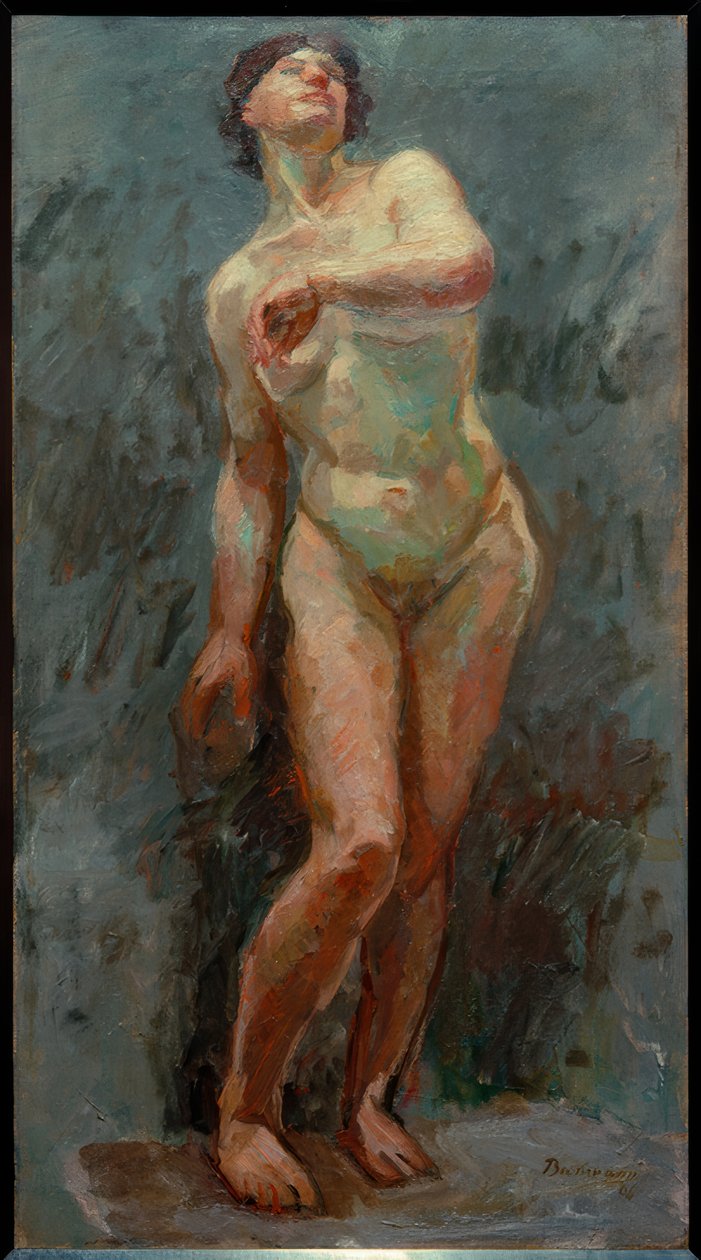 Kvinnlig naken av Max Beckmann