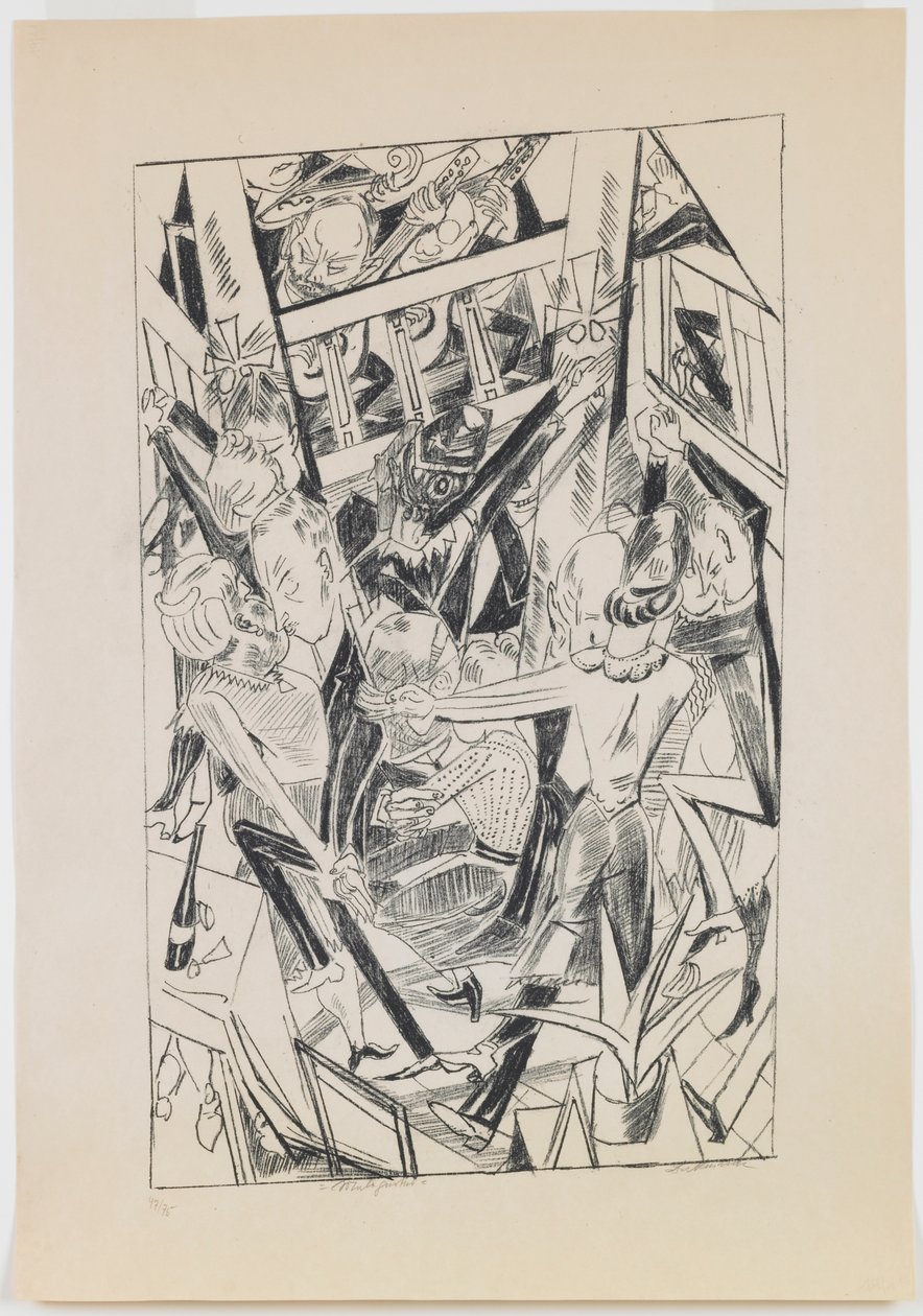 skylt 8: Malepartus av Max Beckmann