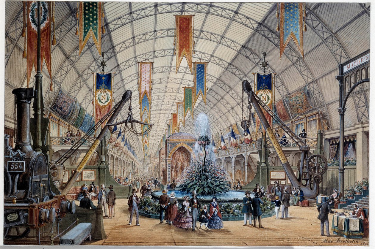 Industriell revolution: "" Utsikt över Palais de l