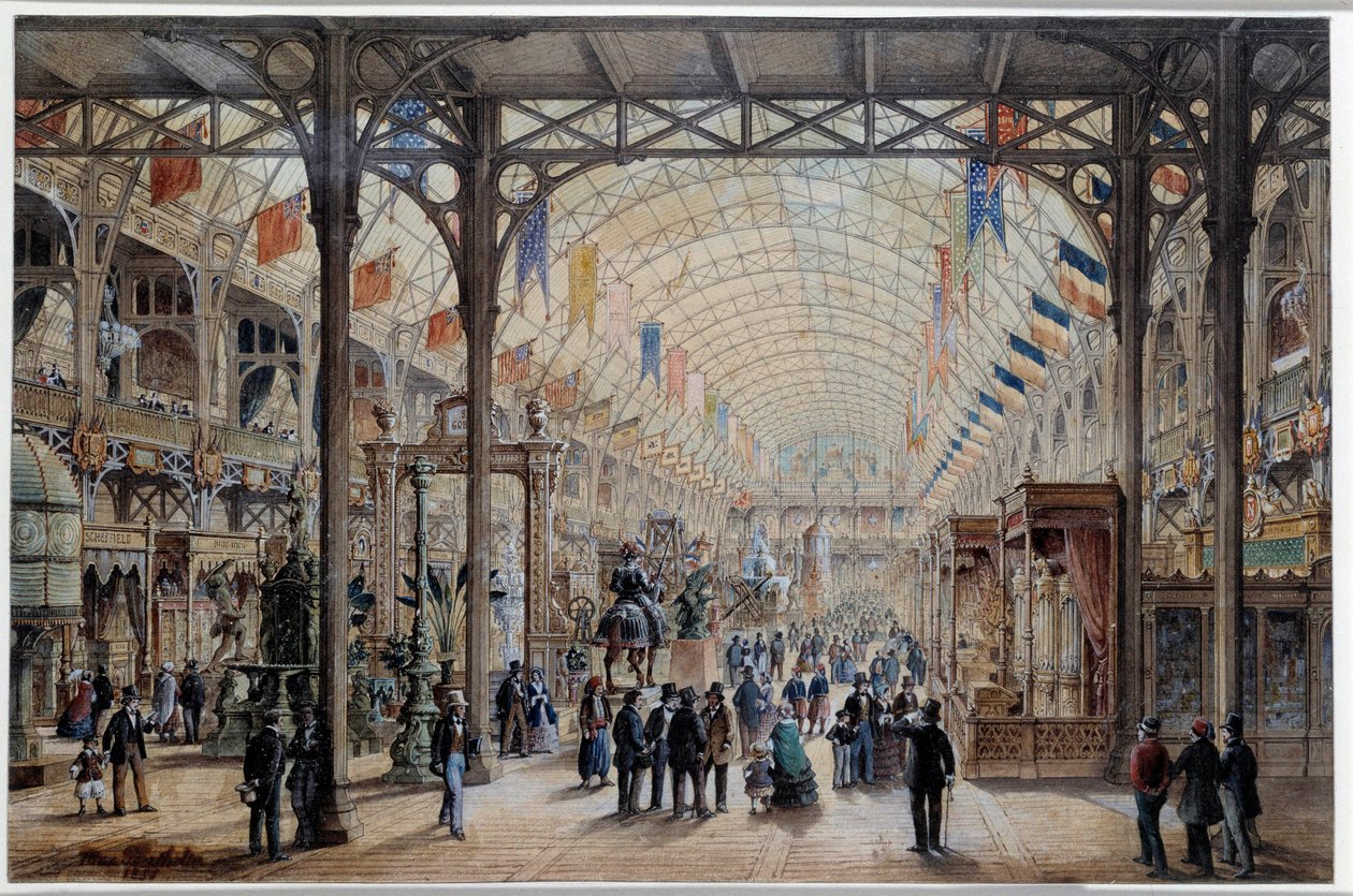 Industriell revolution: "" Utsikt över Palais de l