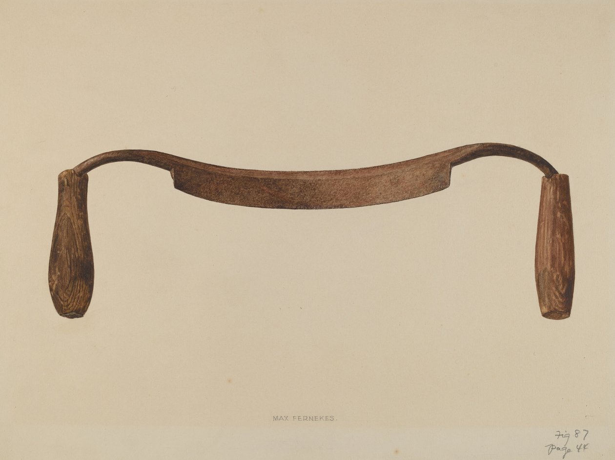 Dragkniv, c. 1938. av Max Fernekes