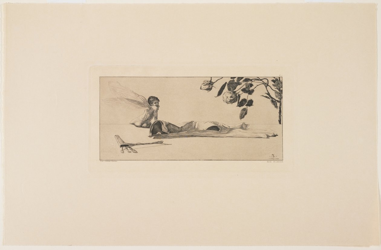 Cupid, 1881 av Max Klinger