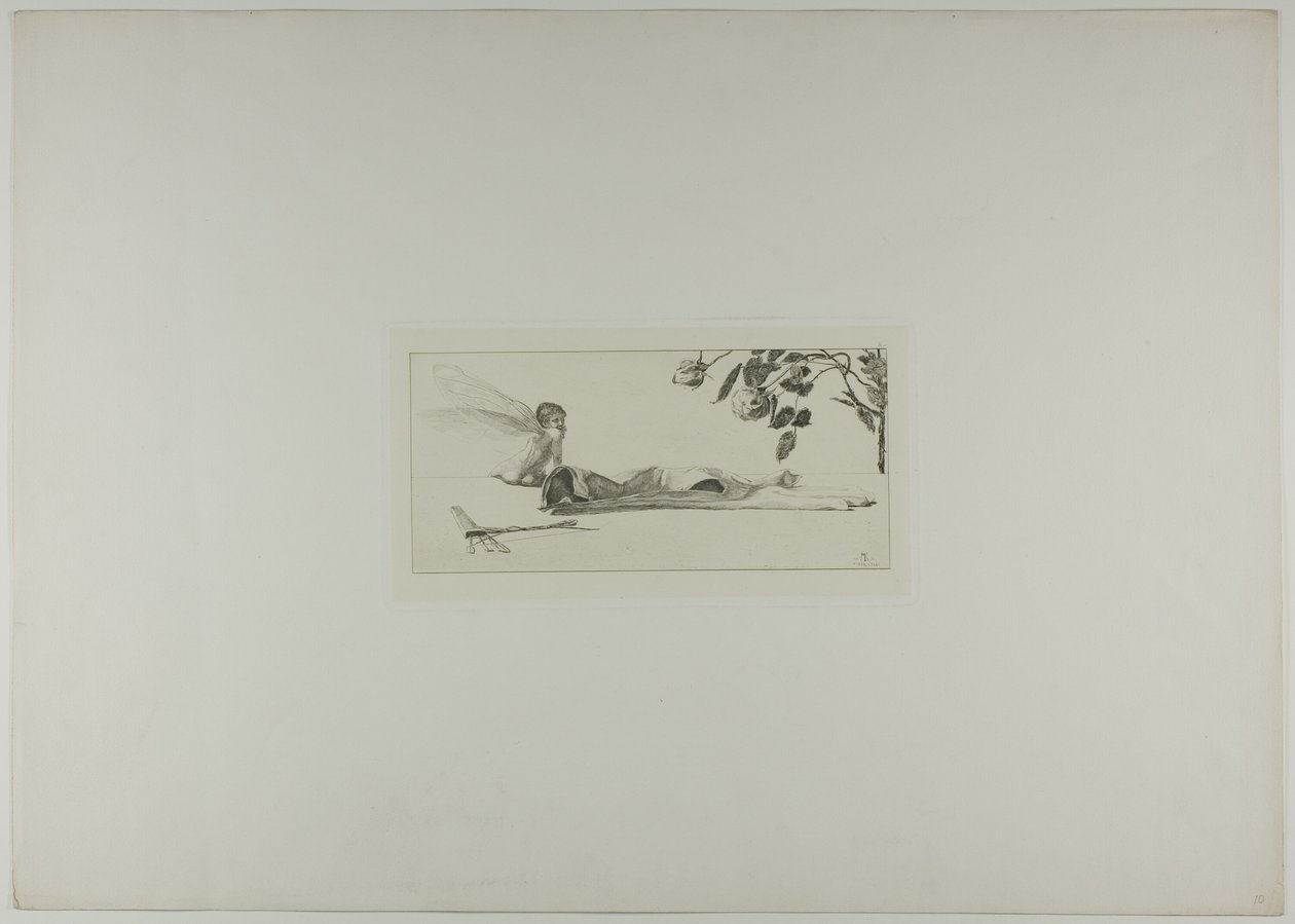 Cupid, plåt tio från A Glove av Max Klinger