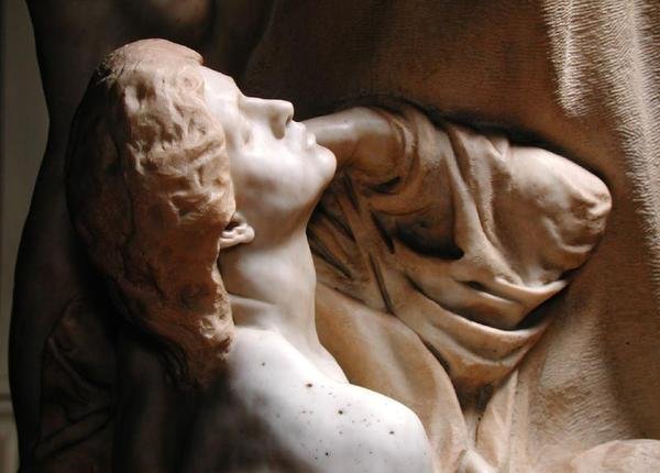 Detalj av dedikation till Brahms (marmor) (se även 155042-45 och 155047-49) av Max Klinger